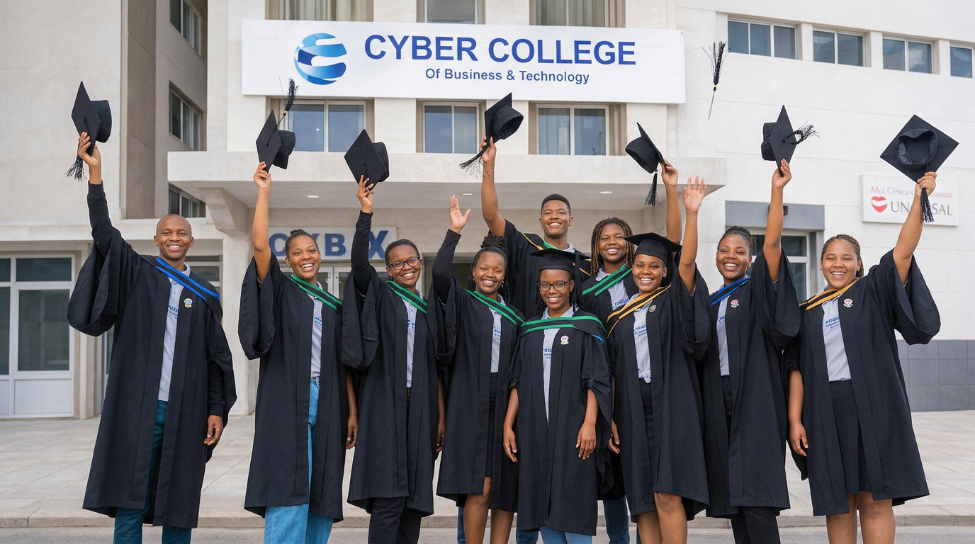 Cyber College graduates
