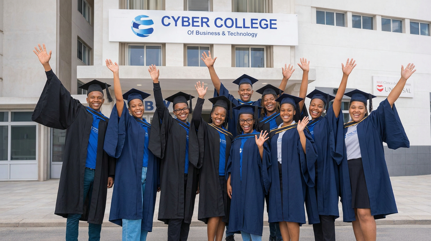 Cyber College graduates