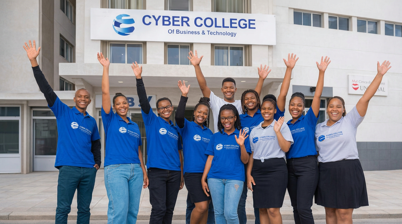 Cyber College graduates
